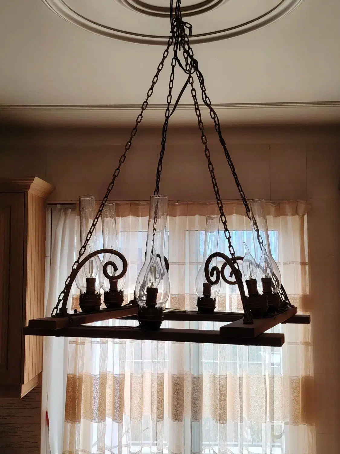 لوستر|لوستر و چراغ آویز|لواسان, |دیوار