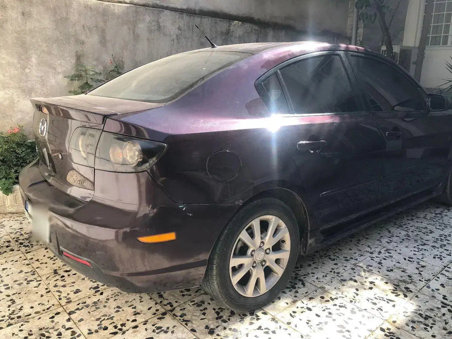 مزدا ۳ مدل ۸۸ بادمجونی|خودرو سواری و وانت|گنبد کاووس, |دیوار