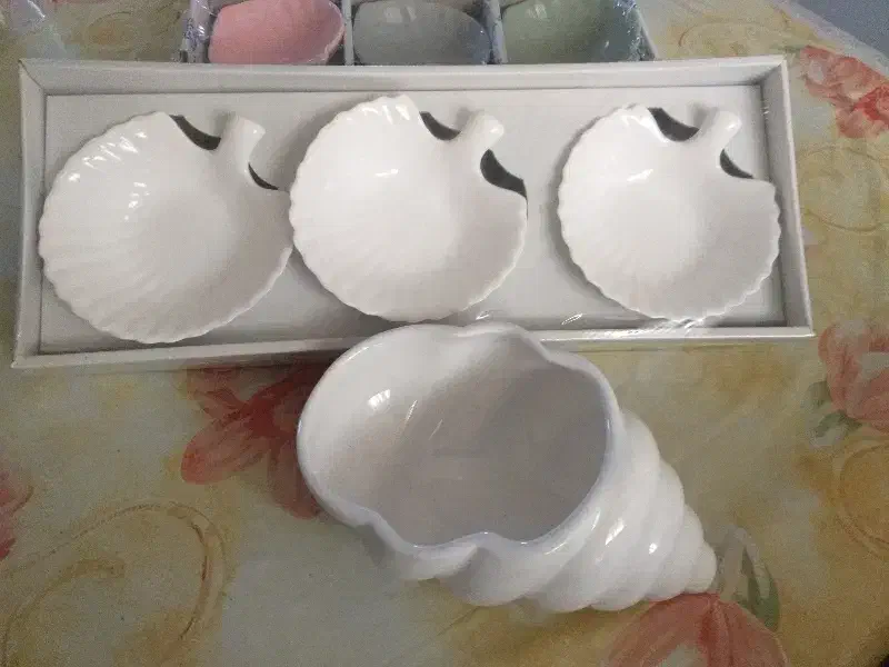 پیاله رنگی برگ وصدفی|ظروف سرو و پذیرایی|تهران, صادقیه|دیوار