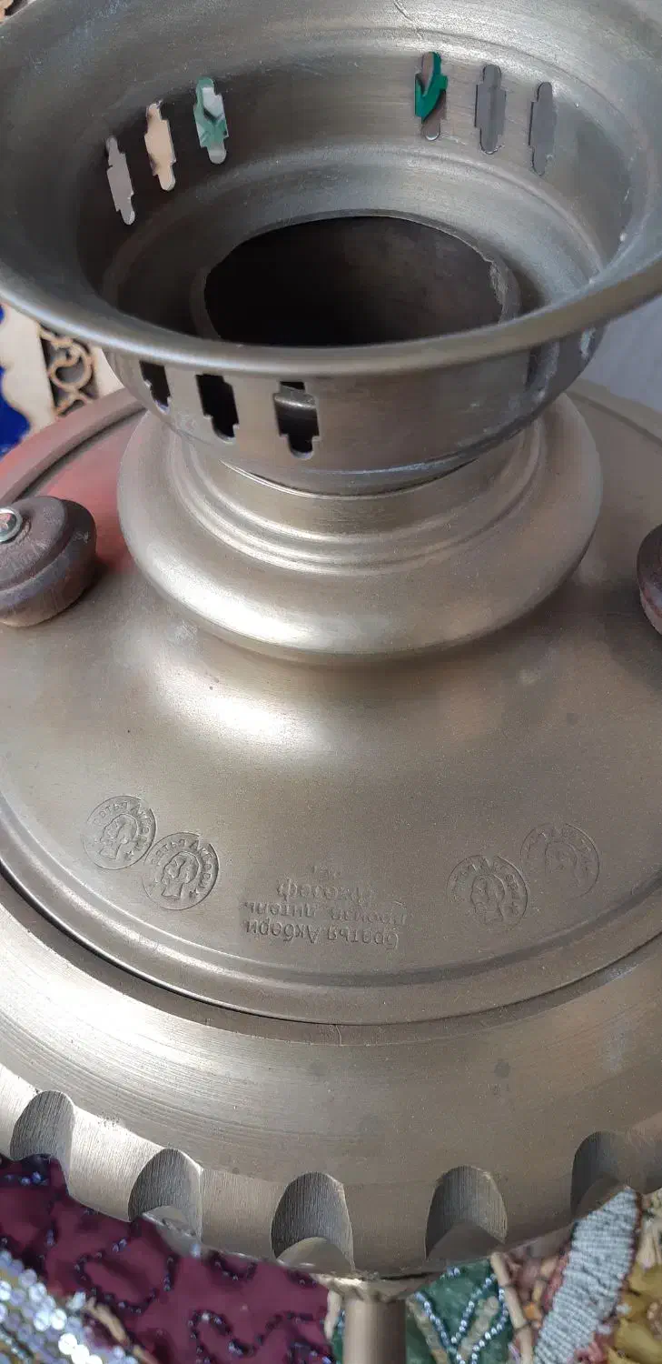 سماور ذغالی نو|کلکسیون اشیاء عتیقه|نوشهر, |دیوار