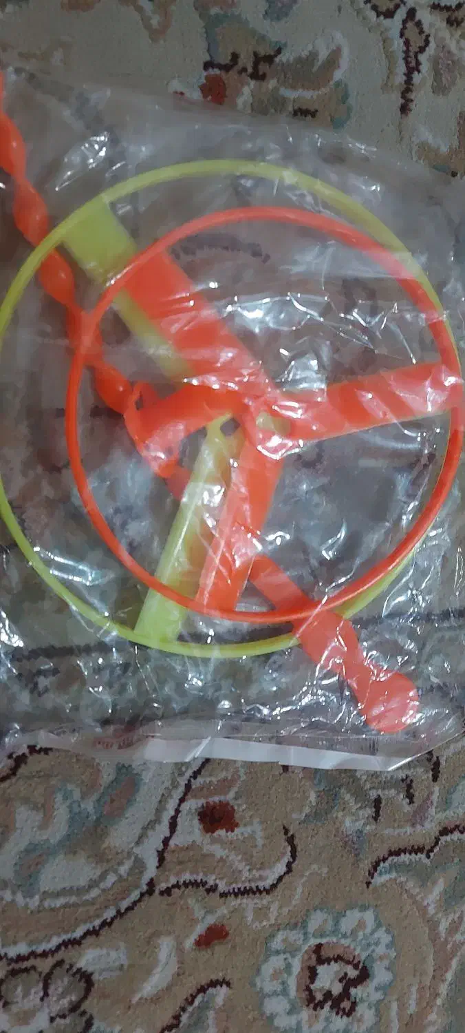 بشقاب پرنده فرفره ای هلی کوپتری|اسباببازی|مشهد, تربیت (صدف)|دیوار