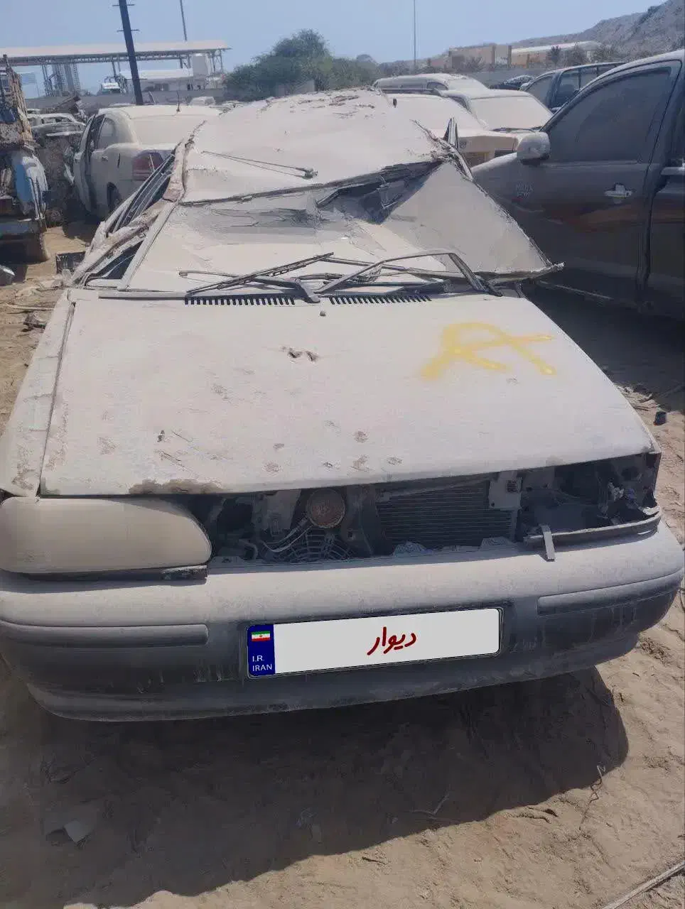 پراید تصادفی|خودرو سواری و وانت|قشم, |دیوار