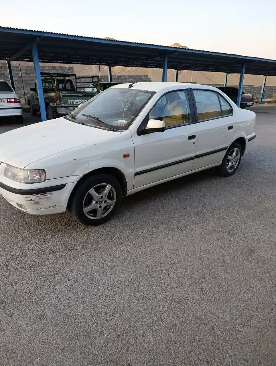 ماشیت سمند ۱۳۸۸ سفید|خودرو سواری و وانت|اصفهان, جویباره|دیوار