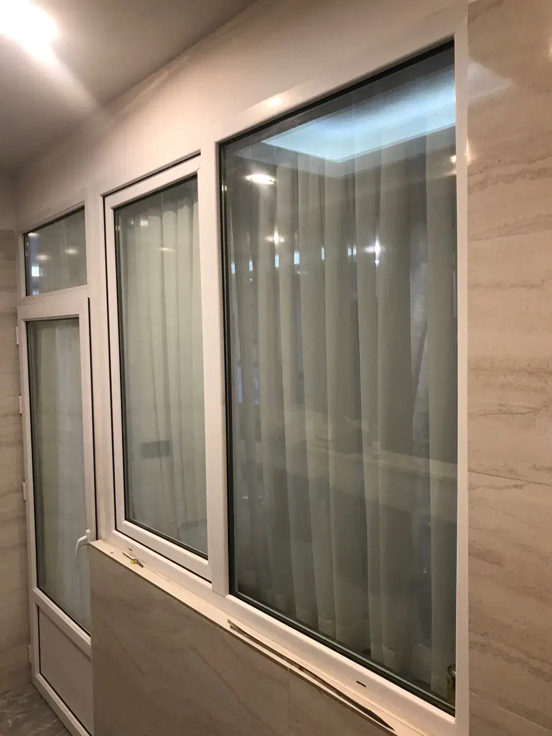 در پنجره PVC|مصالح و تجهیزات ساختمان|کرج, شاهین‌ویلا|دیوار