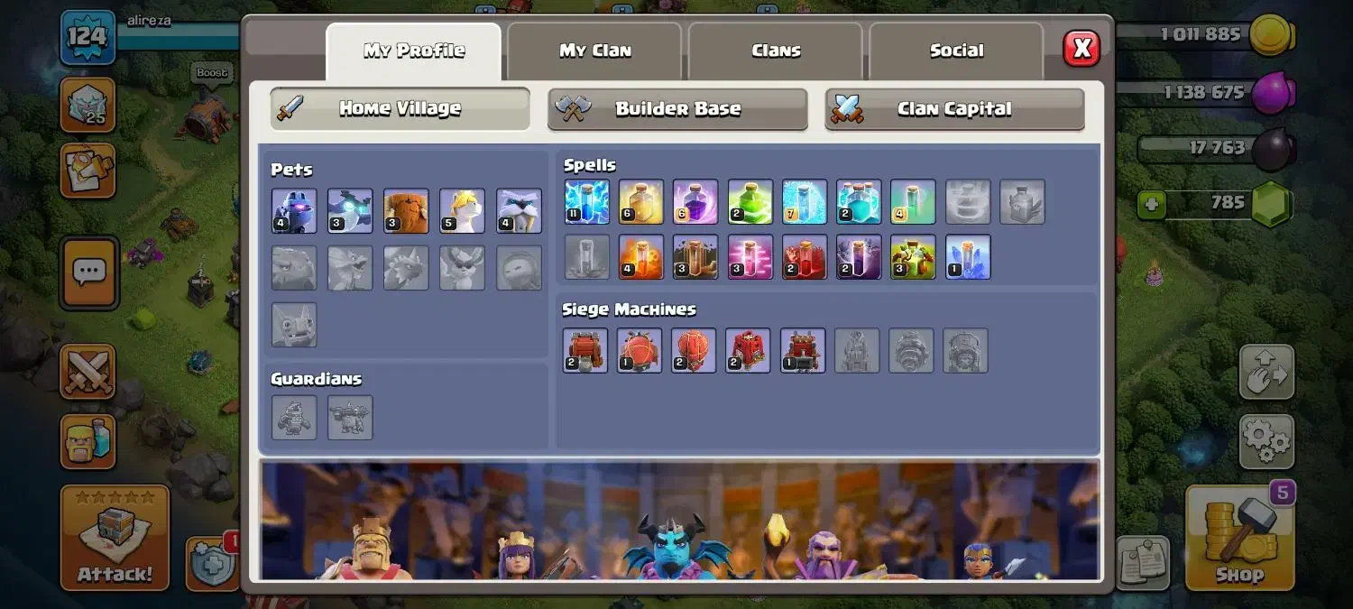 اکانت کلش آف کلنز لول142 تان هال17 ارزون ترین قیمت|کنسول، بازی ویدئویی و آنلاین|تهران, هاشمی|دیوار