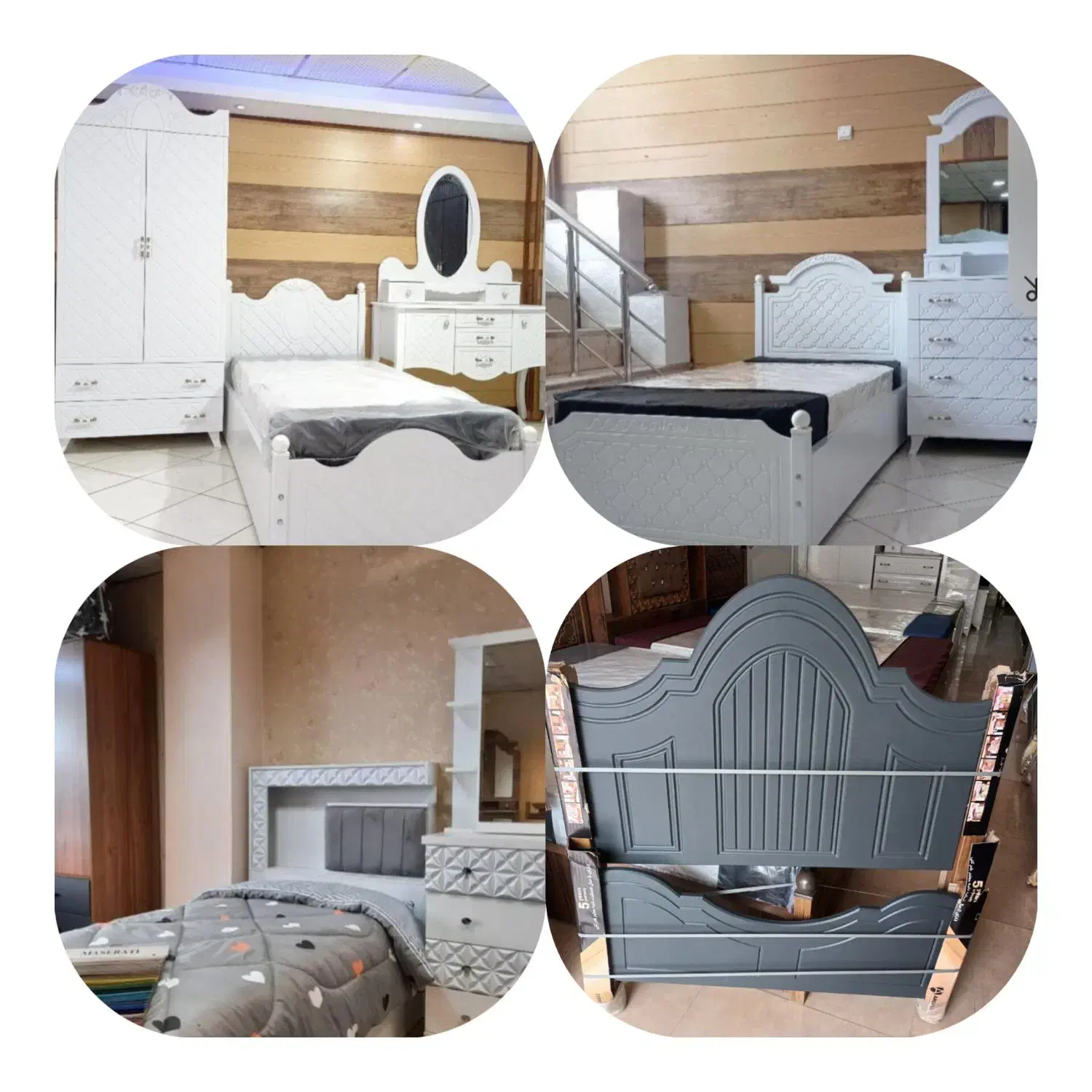 تخت در ابعاد مختلف|تخت و سرویس خواب|الوند, |دیوار