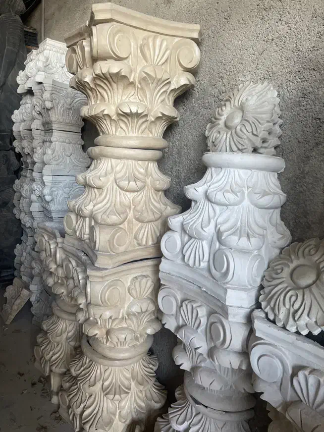 درهمه سایز/ نرده چوبی/صراحی سنگی/درپوش قلیانی|مصالح و تجهیزات ساختمان|شهریار, اسدآباد|دیوار