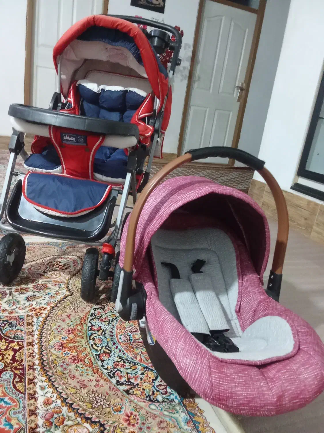 کالسکه و کریر|کالسکه و لوازم جانبی|نقده, |دیوار