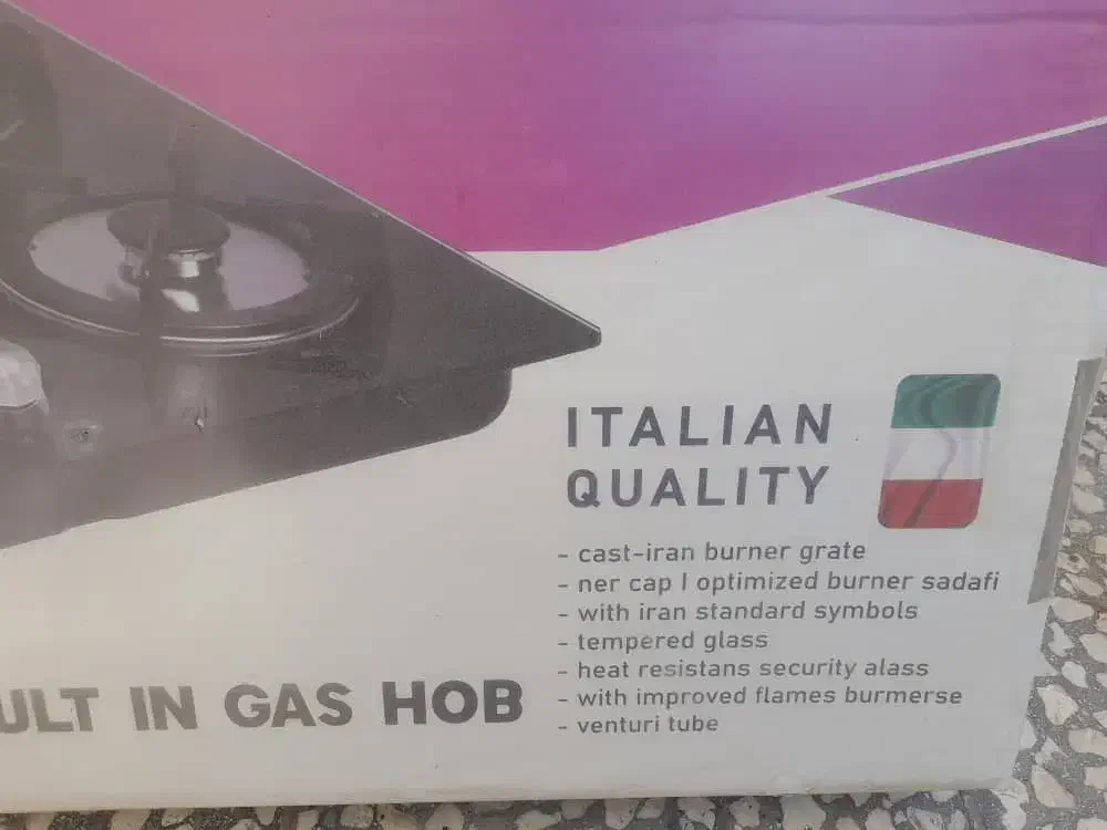 گاز رو میزی همراه باهود|اجاق گاز و لوازم برقی پخت‌وپز|کاشان, شهرک انقلاب|دیوار