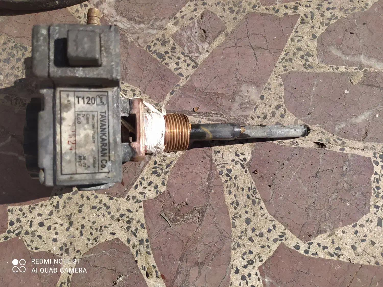 شیرکنترل گازی آبگرمکن ایستاده|آبگرمکن، پکیج، شوفاژ|نوشهر, |دیوار