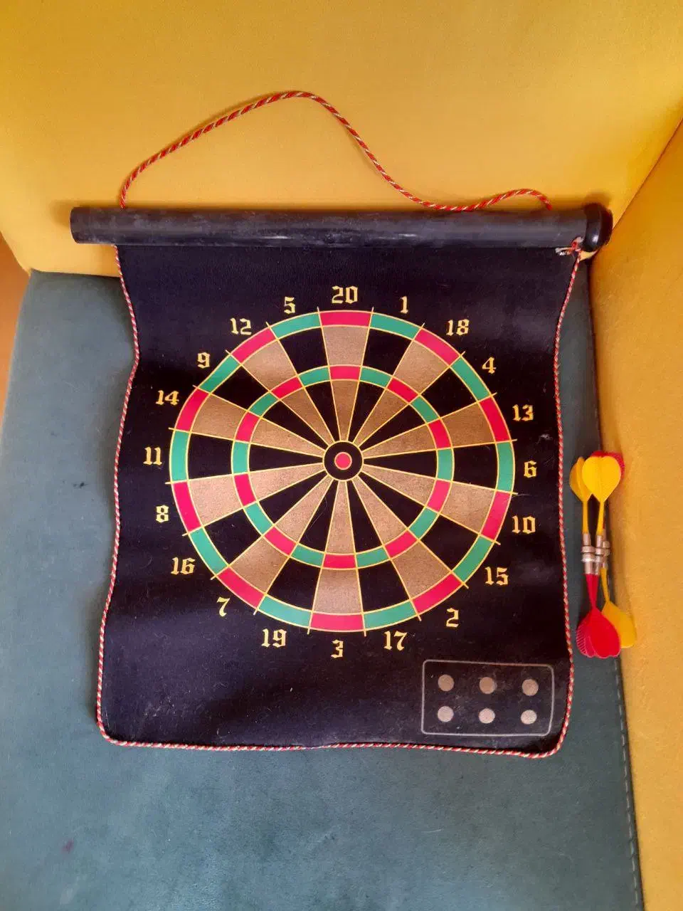 دارت آهنربایی و توپی و ۲ عینک محافظ|اسباب‌‌بازی|کیش, |دیوار