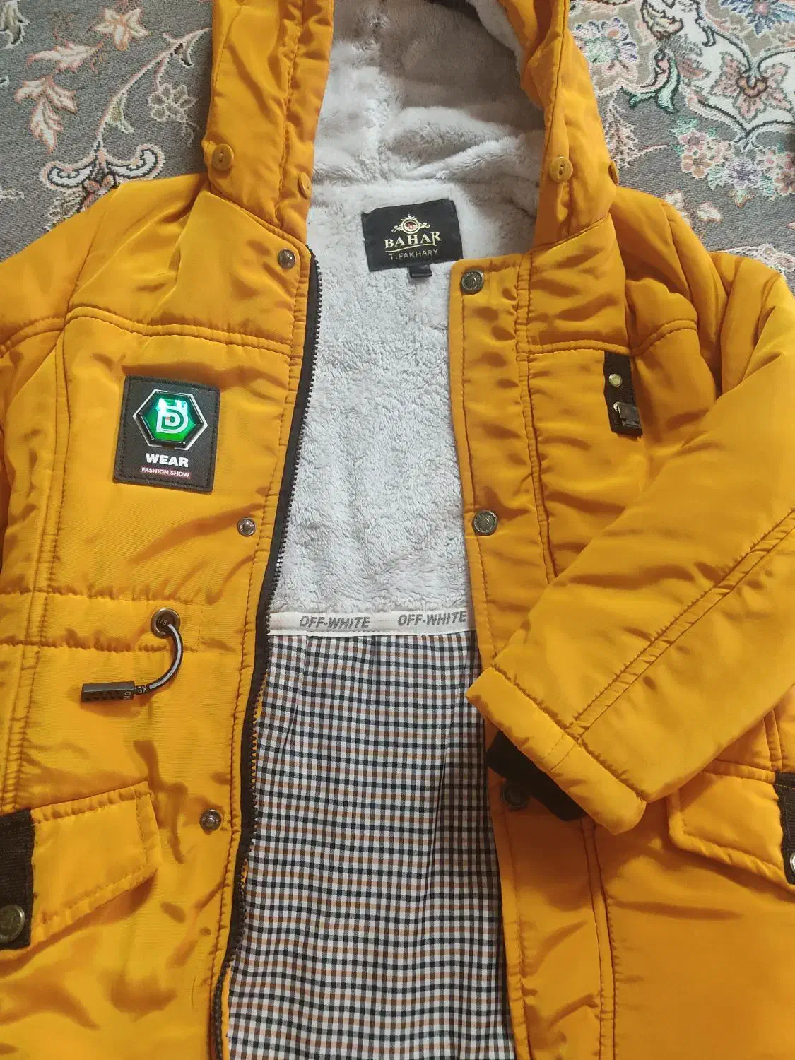 کاپشن دخترانه تمیز وسالم|کفش و لباس بچه|برخوار, |دیوار