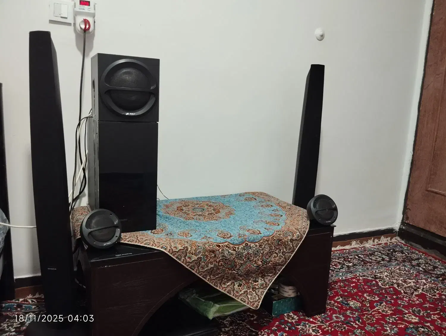 سیستم صوتی خانگی زلزله با بهترین کیفیت صدا|سیستم صوتی خانگی|زاهدان, |دیوار