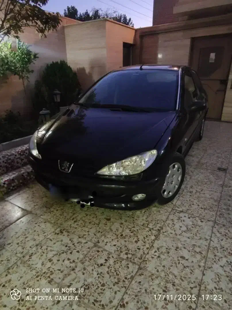 206 تیپ ۶ اتوماتیک|خودرو سواری و وانت|اصفهان, شهرستان|دیوار