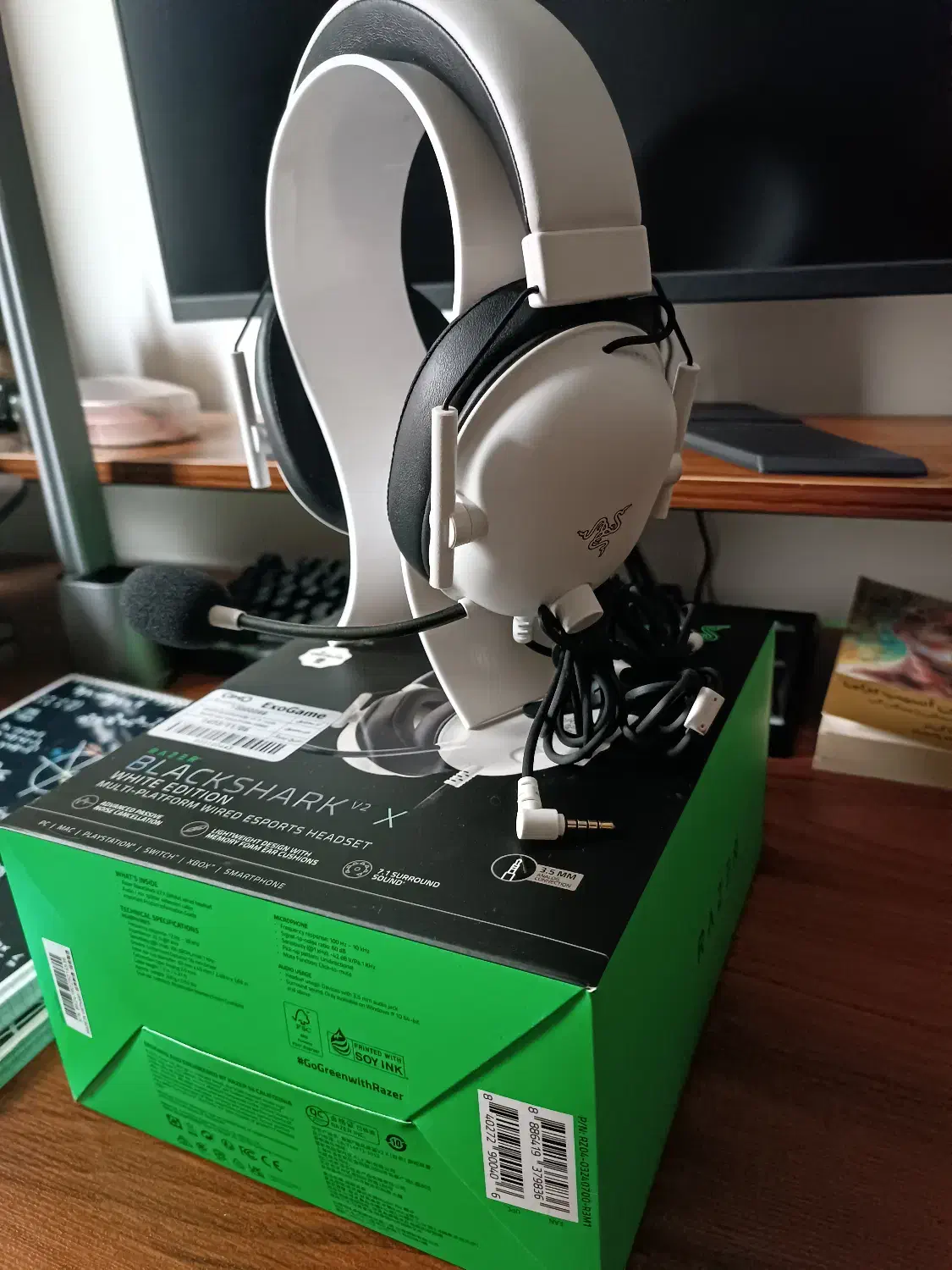 هدست/هدفون Razer blackshark V2 X|قطعات و لوازم جانبی رایانه|فردیس, شهرک ارم|دیوار