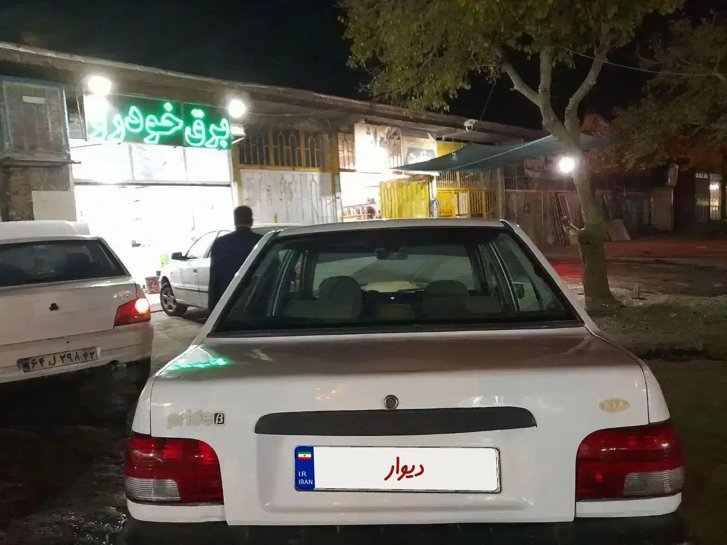 پراید صبا سفید مدل۸۶ کارمندی تک  کم کار سالم|خودرو سواری و وانت|کاشمر, |دیوار