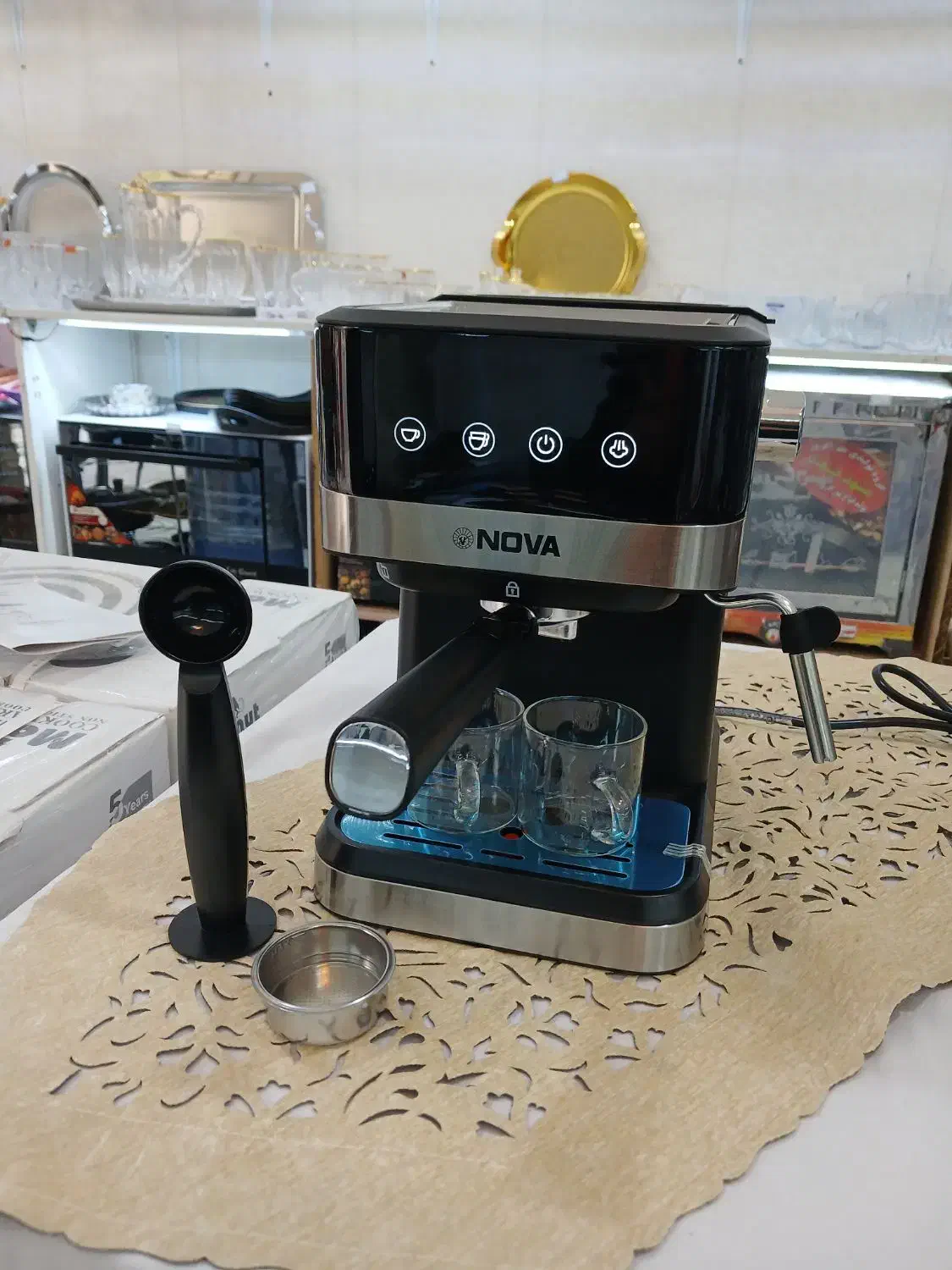 اسپرسو ساز|سماور، چای‌ساز، قهوه‌ساز|گرمدره, |دیوار