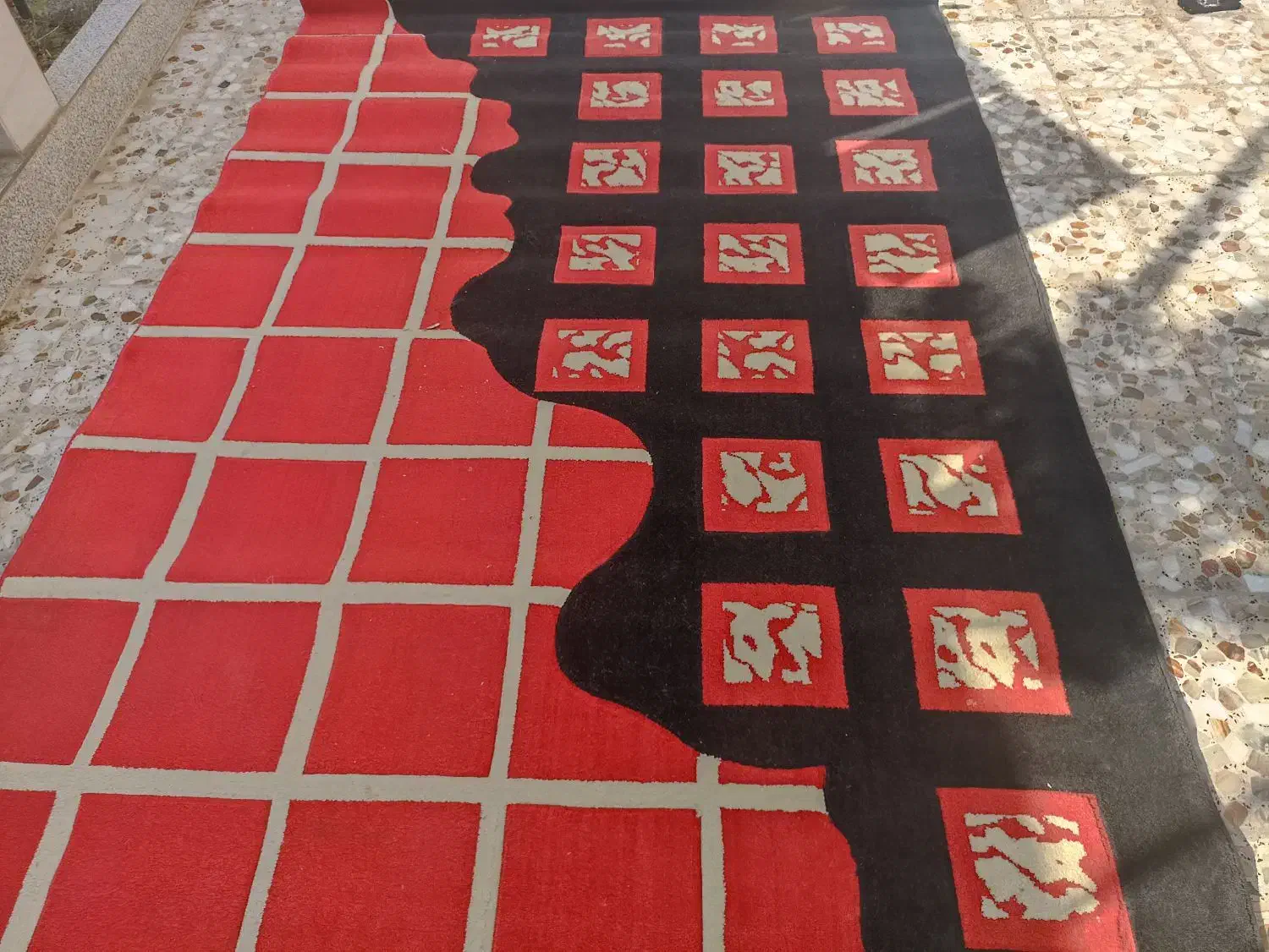 فرش نیمه فانتزی شش متری|فرش|قائمشهر, |دیوار