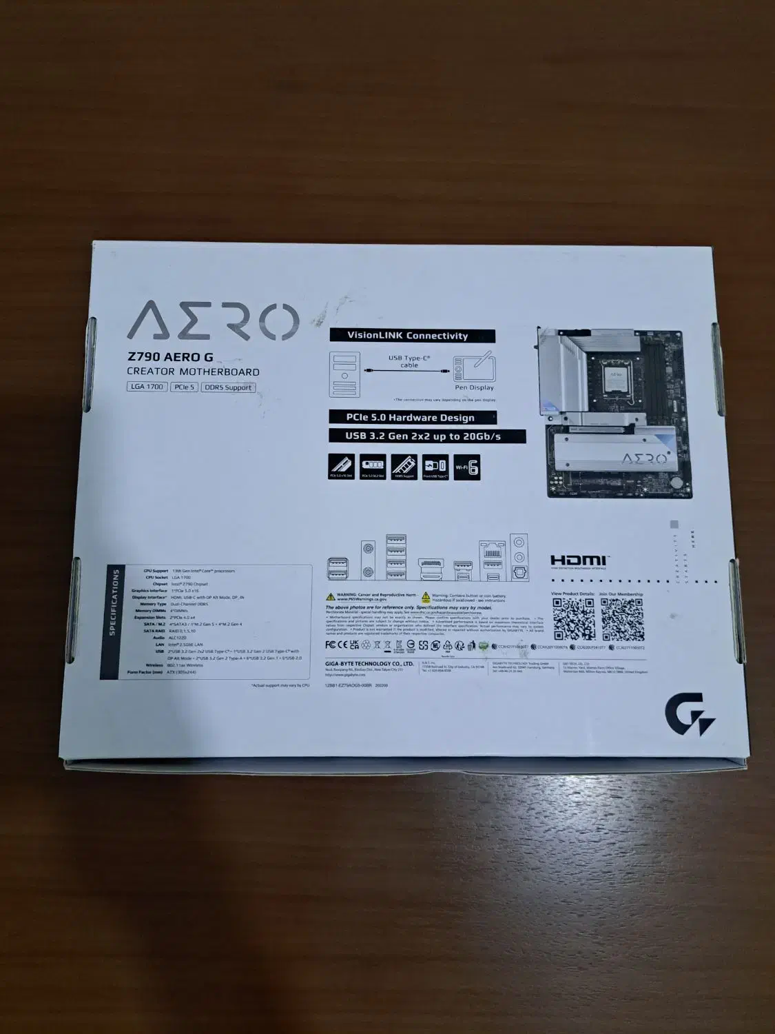 مادربرد Z790 AERO Gگیگابایت|قطعات و لوازم جانبی رایانه|آبادان, |دیوار