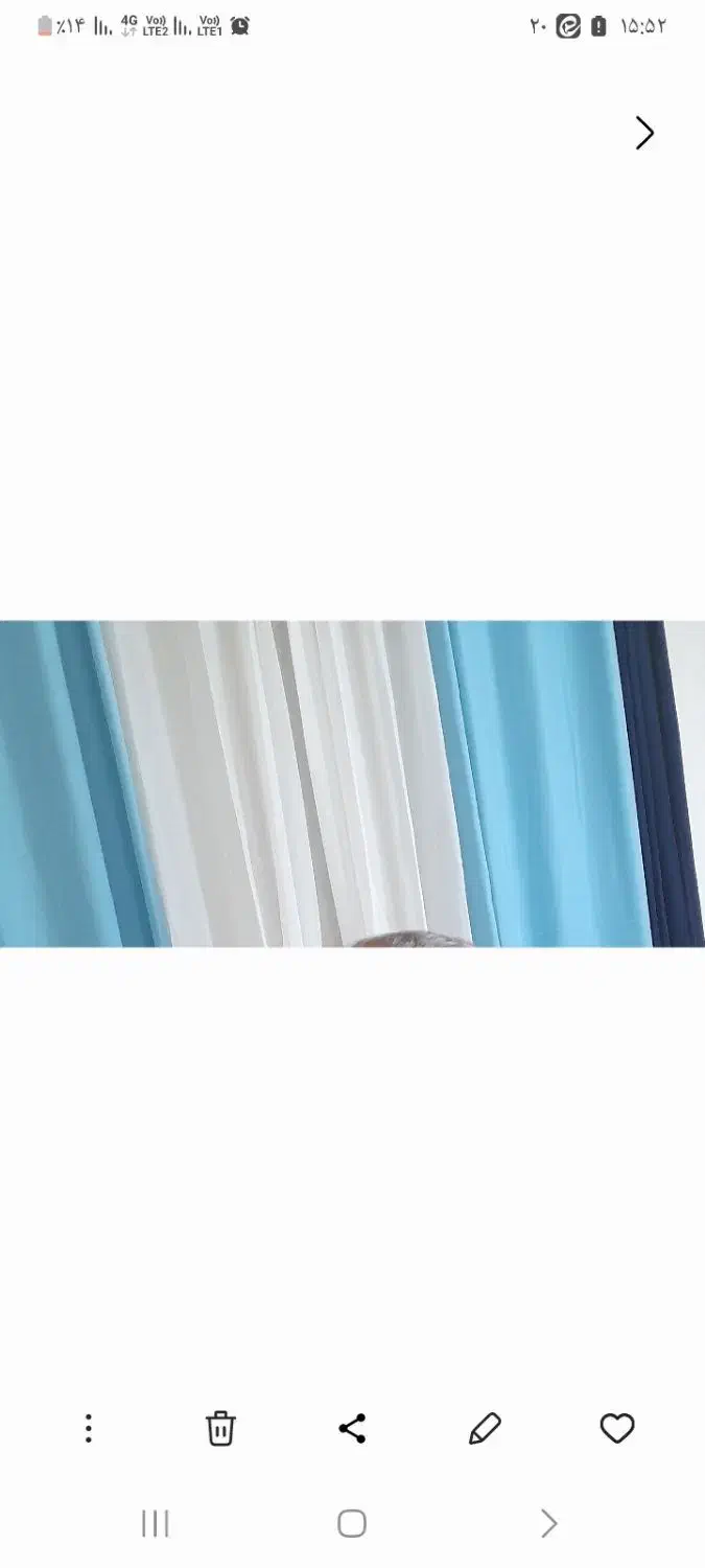 پرده ۳ رنگ هال با چوب پرده رایگان فقط۰۰۰ ۱۶۰۰|پرده، رانر، رومیزی|هشتگرد, فاز ۳ مهستان|دیوار