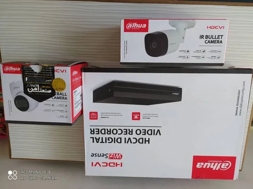 دوربین داهوا و دزدگیر سیمکارتی مغازه|دوربین مداربسته|تهران, درختی|دیوار