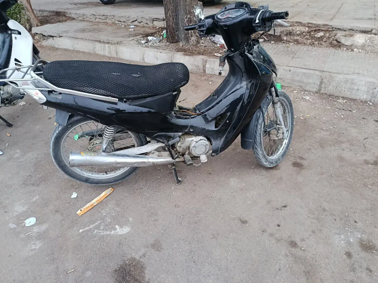 موتور مدل ۹۰ مزایده ای|موتورسیکلت|عسلویه, |دیوار