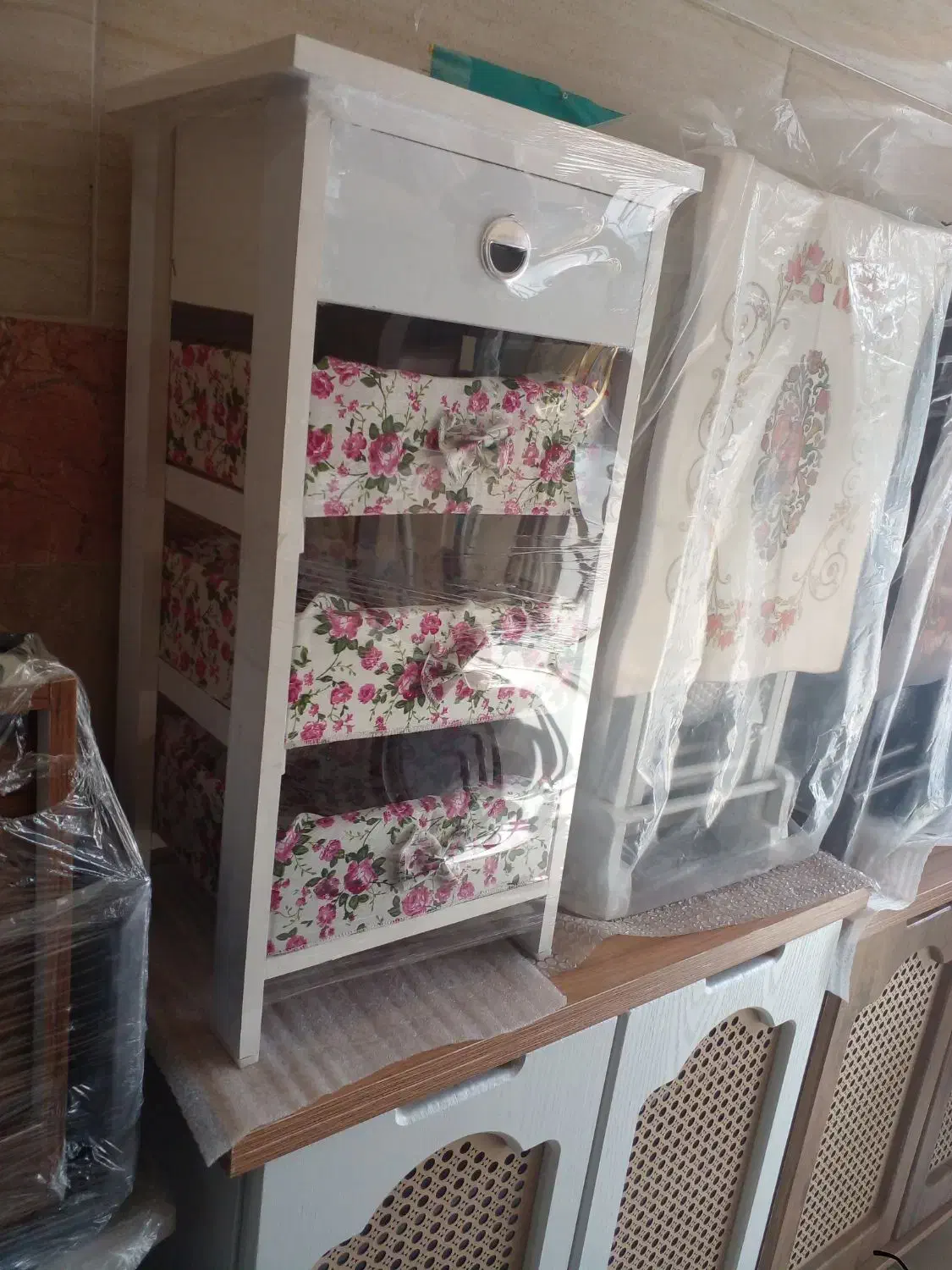 سبد سیب زمینی پیازی جا سیب زمینی پیهزی مدل حصیری|ظروف نگهدارنده، پلاستیکی، یک‌بارمصرف|مشهد, بلال|دیوار