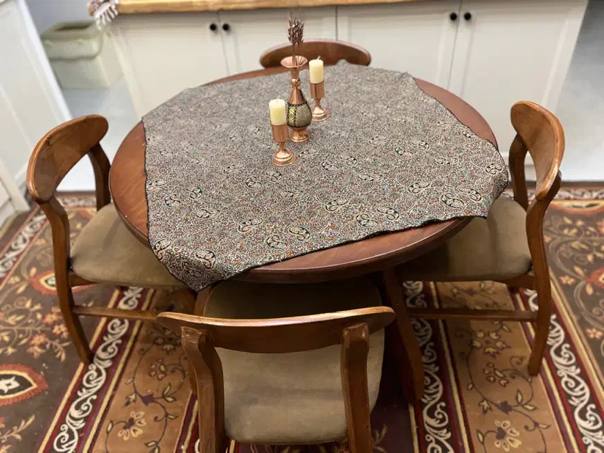 نهارخوری۴نفره (مدل خرچنگی)|میز و صندلی غذاخوری|کرج, فاز ۴ مهرشهر|دیوار