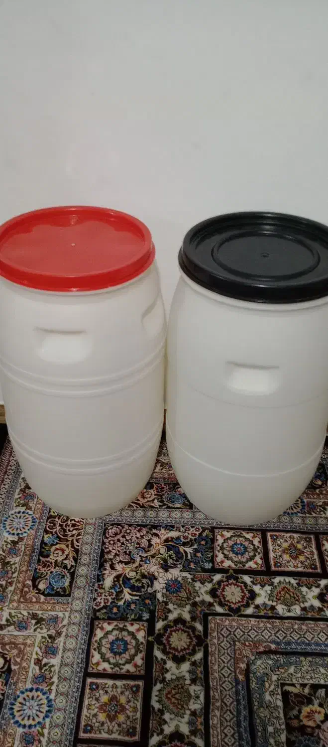 جا‌برنجی‌بزرگ‌و‌2عدد‌دبه|ظروف نگهدارنده، پلاستیکی، یک‌بارمصرف|رشت, حمیدیان|دیوار