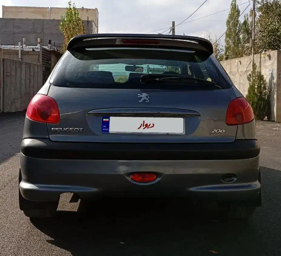 206 مدل 87|خودرو سواری و وانت|اردبیل, |دیوار