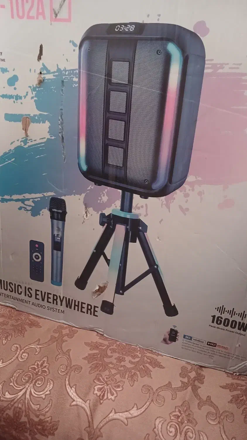 اسپیکرفوق العاده قوی NDR|سیستم صوتی خانگی|شیراز, بریجستون|دیوار