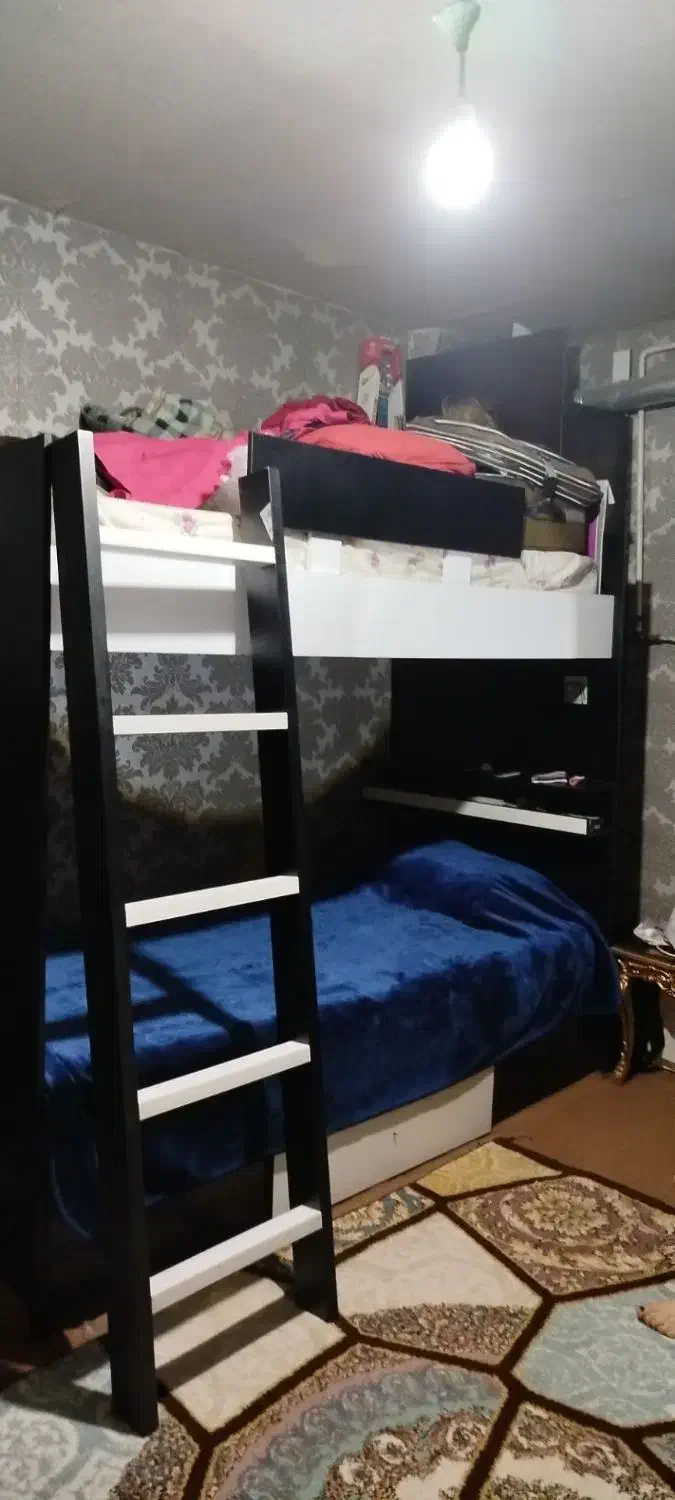 تخت دوطبقه|تخت و سرویس خواب|الوند, |دیوار