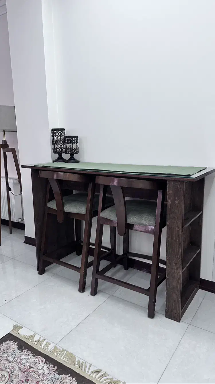 کانتر و سه عدد صندلی اوپن|صندلی و نیمکت|بابل, |دیوار