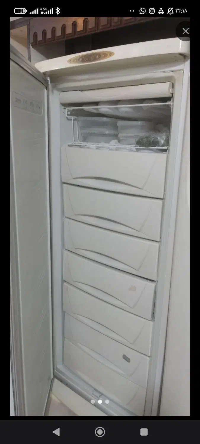 یخچال دو قلو امرسان|یخچال و فریزر|اقبالیه, |دیوار