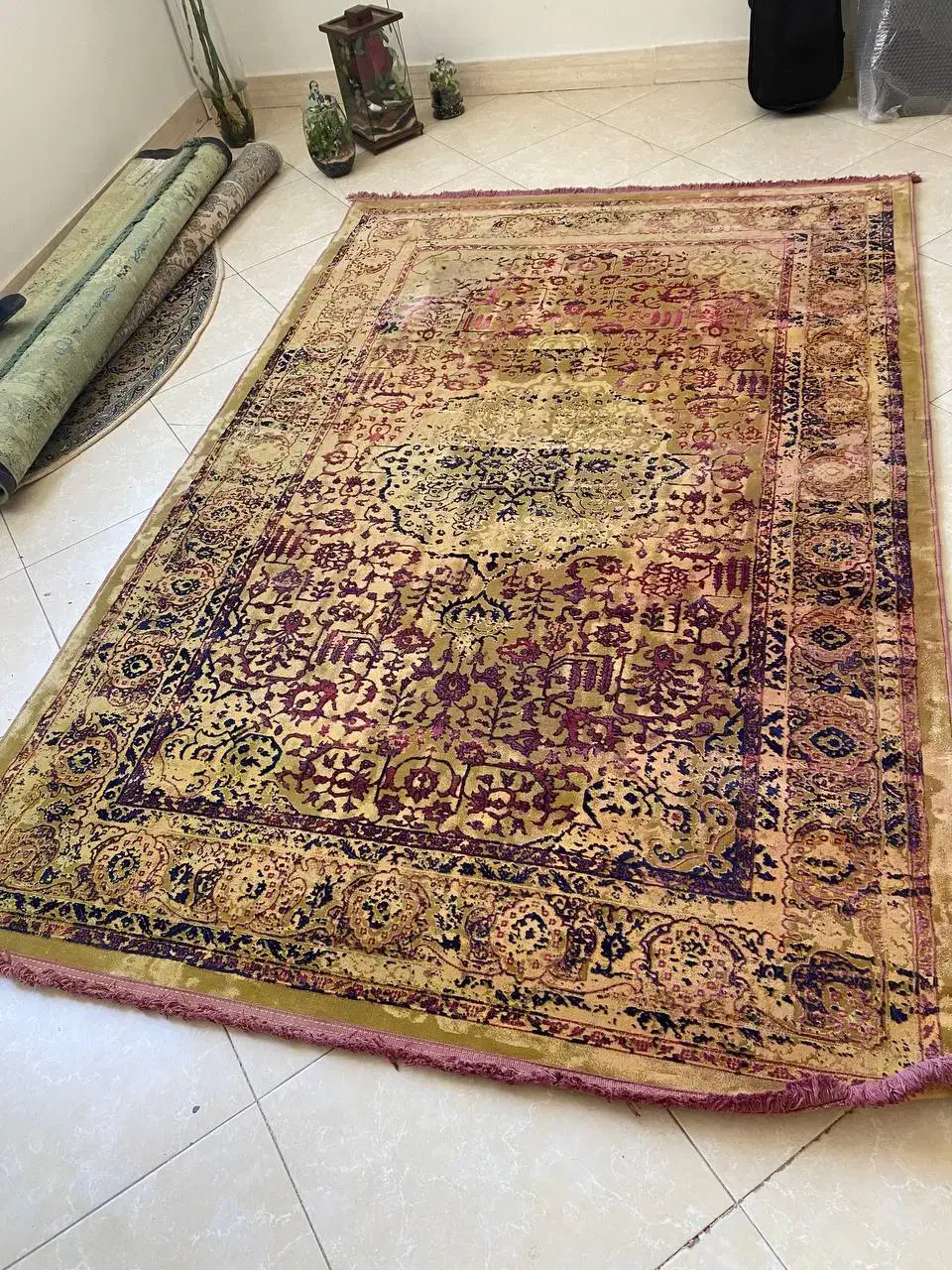 فرش سلولز بامبو در سه رنگ ۳ متری|فرش|ملارد, |دیوار