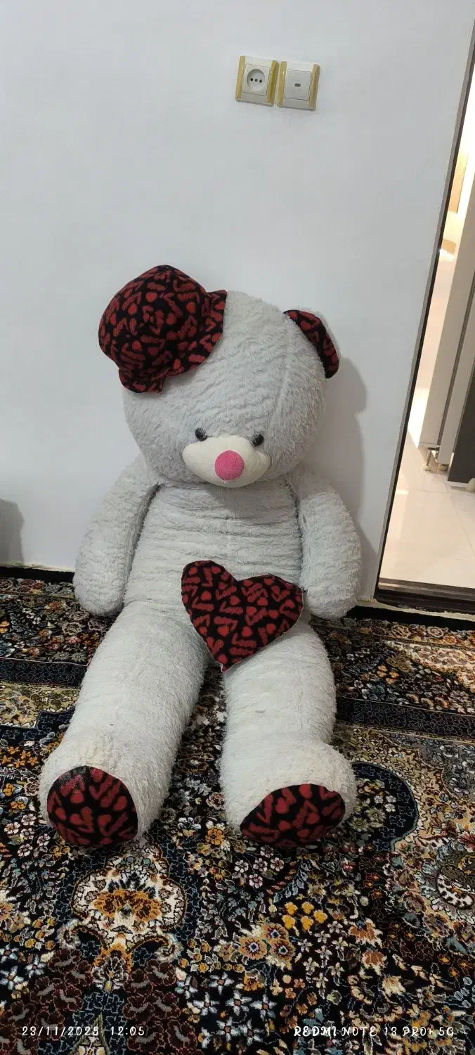 خرس بزرگ|اسباب‌بازی بچه|مشهد, طرق|دیوار