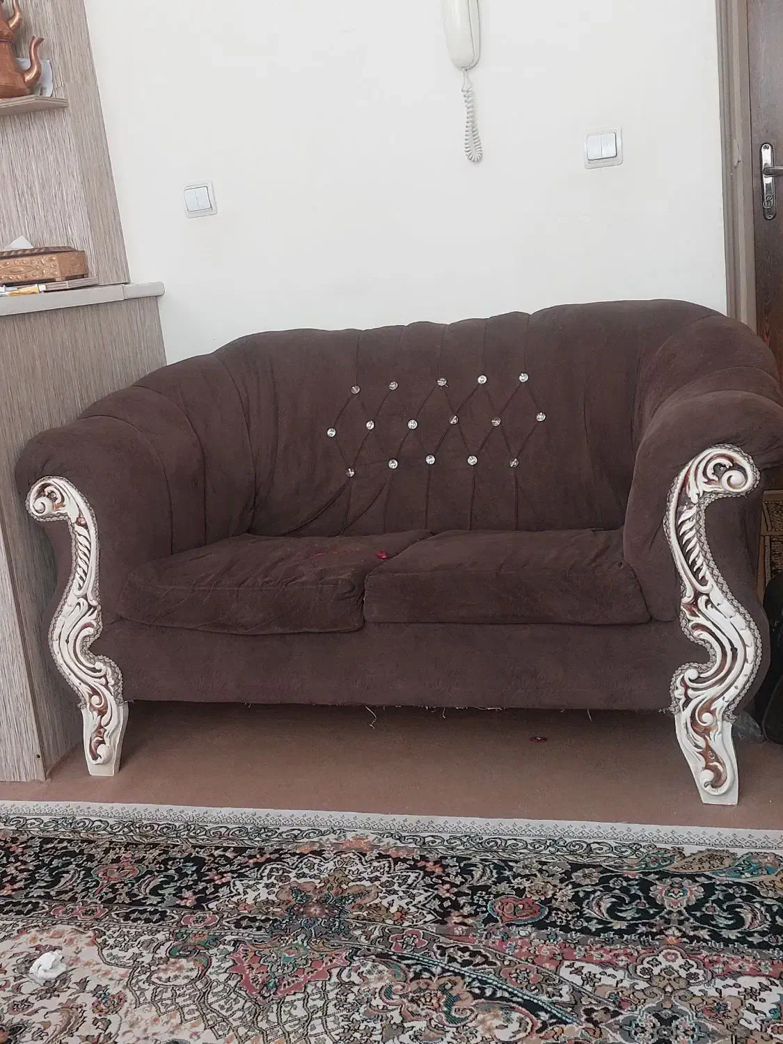 مبل۷نفره درحد نو|مبلمان خانگی و میز عسلی|زنجان, |دیوار