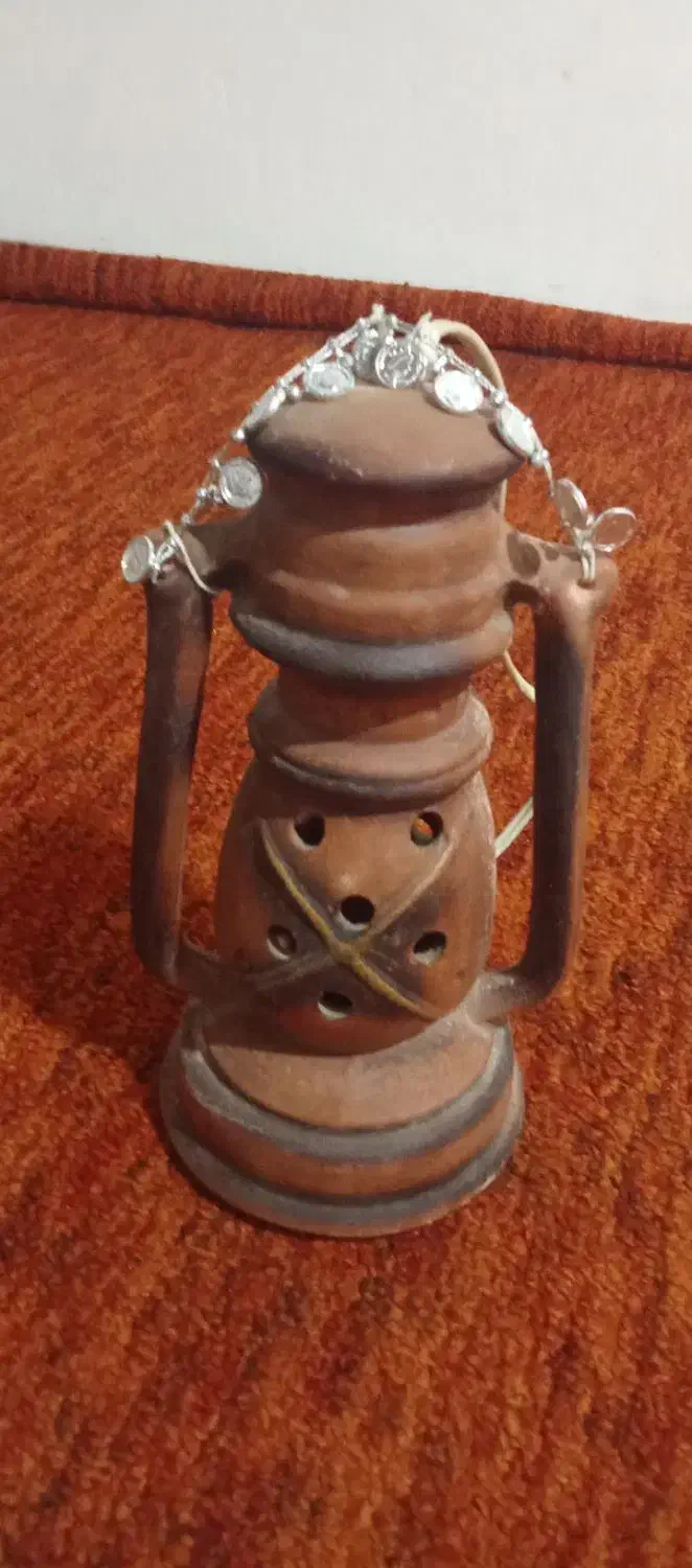 فروش دوعددفانوس ساخت گلی نو|صنایع دستی و سایر لوازم تزئینی|تالش, تالش|دیوار