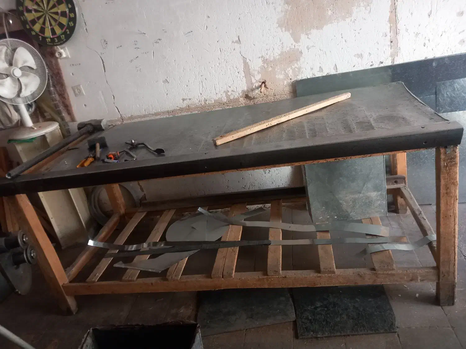 میزکار  کار|ابزارآلات|صحنه, |دیوار