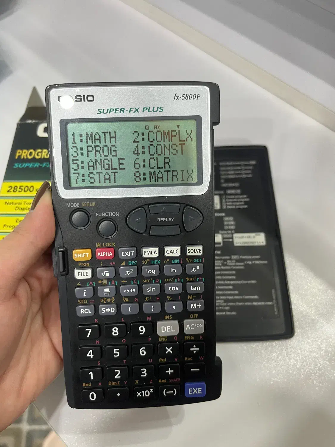 ماشین حساب مهندسی fx5800|لوازم التحریر|ری, فیروزآبادی|دیوار