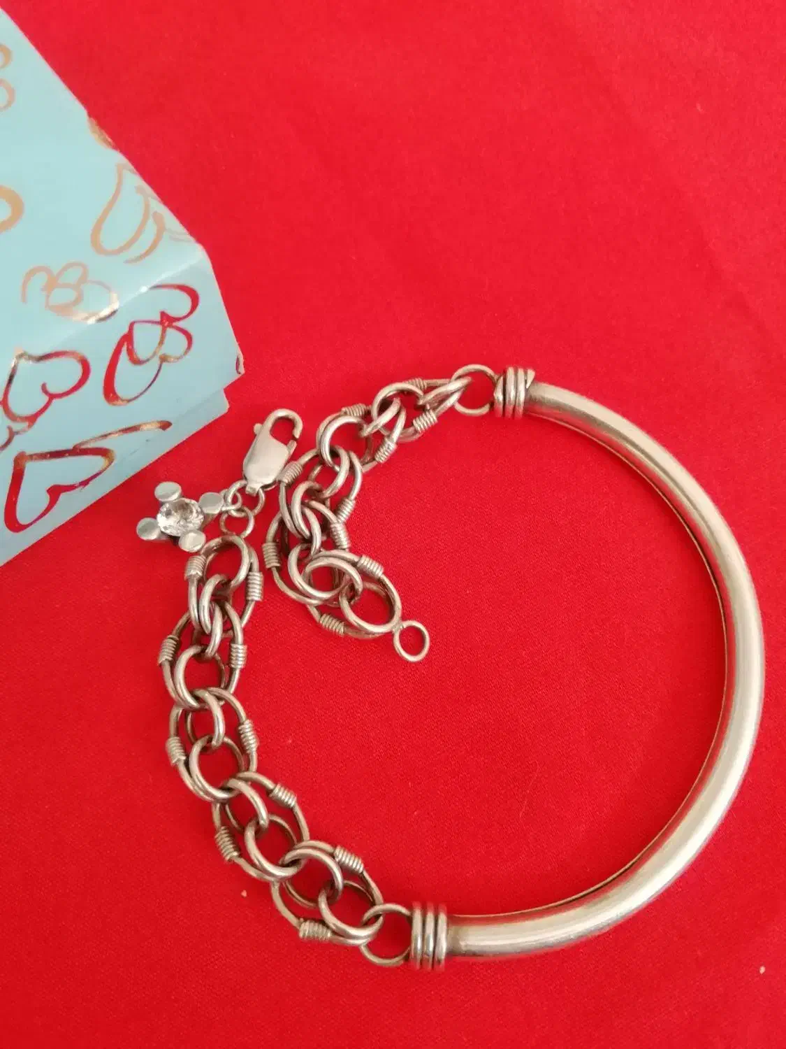 دستبند نقره 925 عیار|جواهرات|کرمانشاه, |دیوار