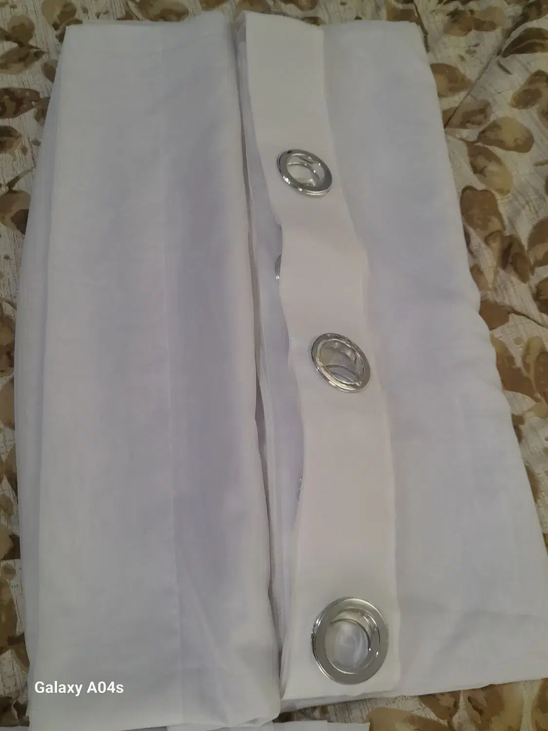 پرده حریر سفید|پرده، رانر، رومیزی|گوراب زرمیخ, |دیوار