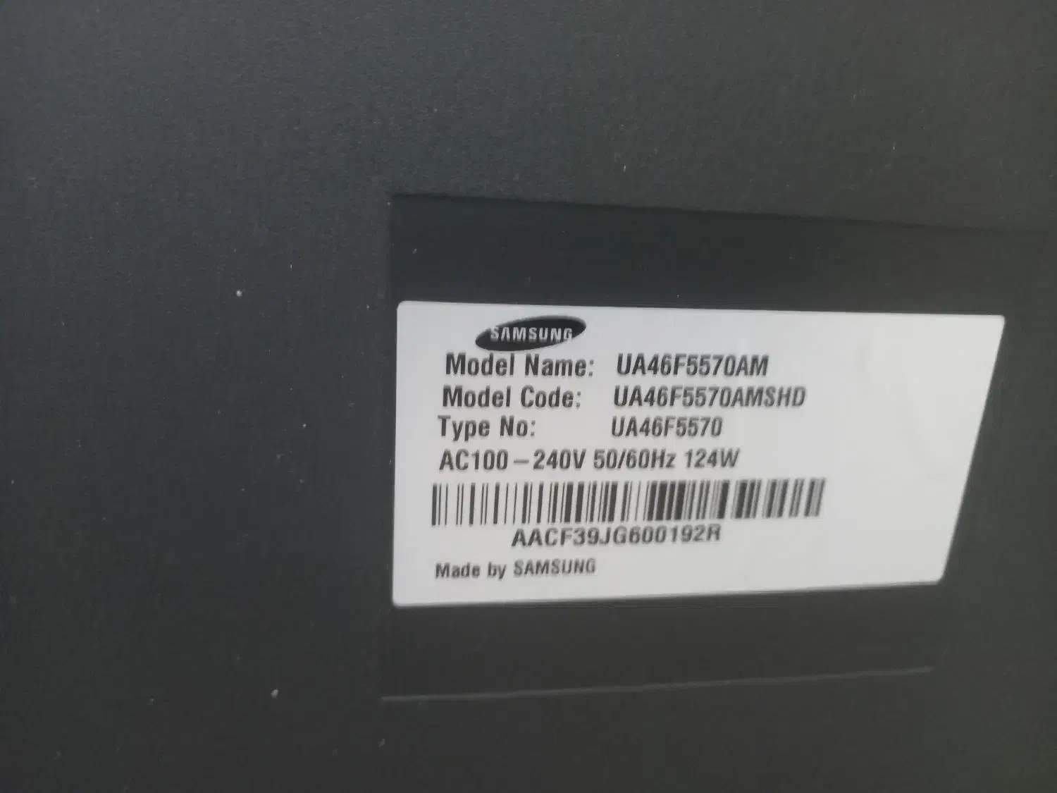 ال ای دی  ۴۶ سامسونگ|تلویزیون و پروژکتور|فردیس, ثابتی|دیوار