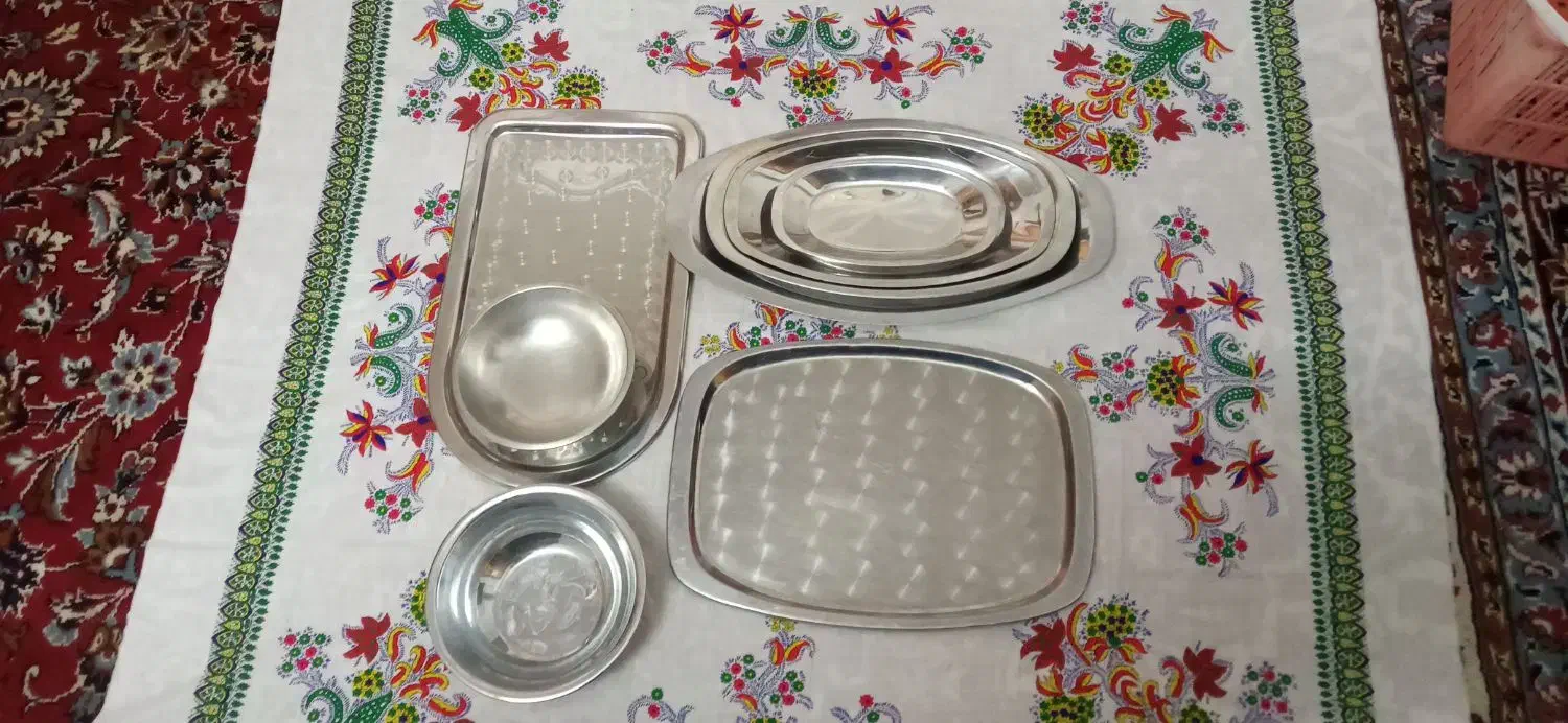 ظروف استیل جنس دار و مقاوم|ظروف سرو و پذیرایی|بابل, |دیوار