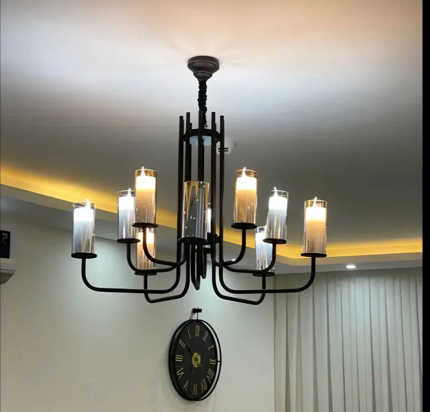 لوستر شاخه ای مدرن و بروز. تابش فروز شرق|لوستر و چراغ آویز|مشهد, خین عرب|دیوار