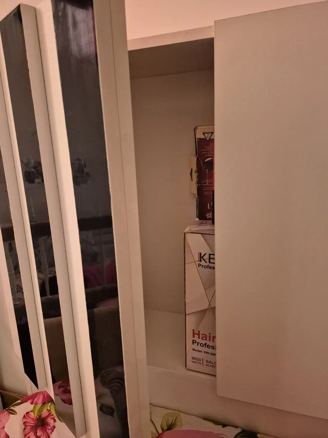 تخت خواب دو نفره تمام ام دی اف|تخت و سرویس خواب|مبارکه, |دیوار