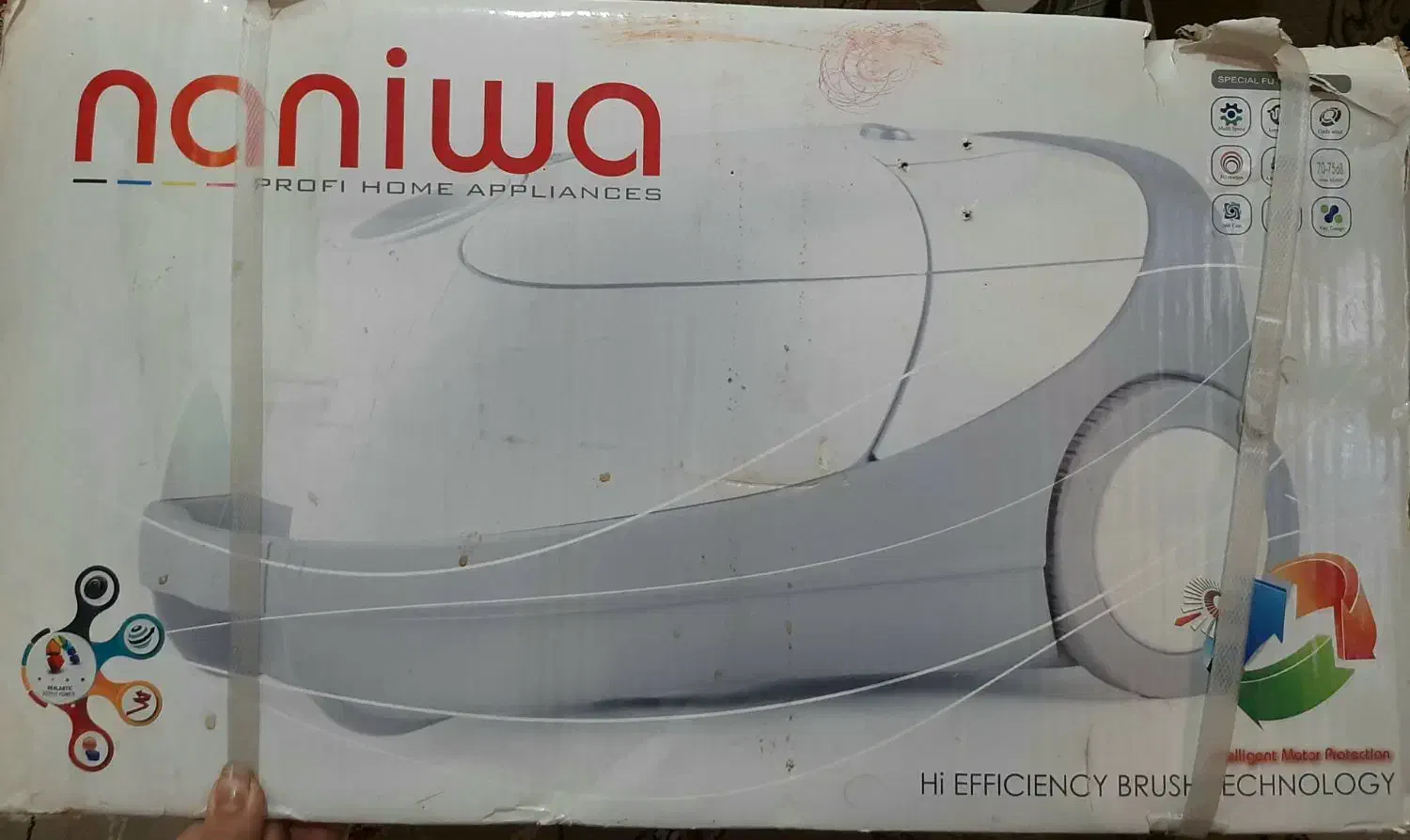 جاروبرقی نانیوا کاملا نو|جاروبرقی، جارو شارژی، بخارشو|نجفآباد, هفده شهریور|دیوار