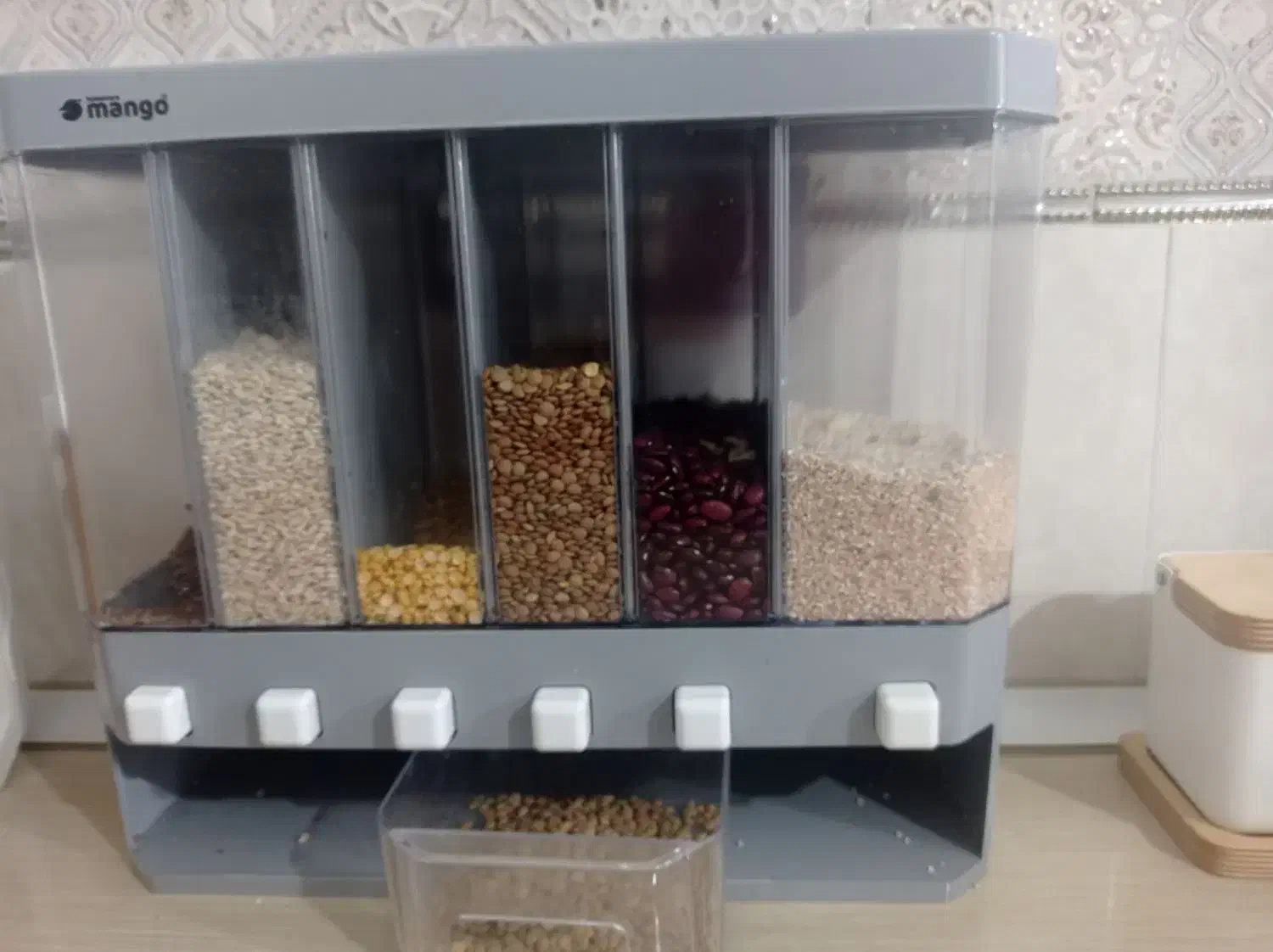 جا حبوباتی|ظروف نگهدارنده، پلاستیکی، یکبارمصرف|سرپل ذهاب, |دیوار