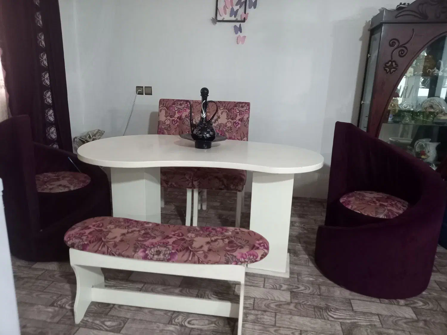 میز ناهار خوری ۶ نفره|میز و صندلی غذاخوری|بابل, |دیوار