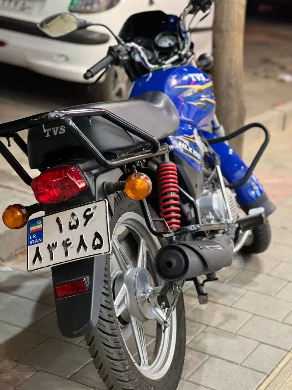 TVS Hlx403 آبی درحد|موتورسیکلت|تهران, ائمه اطهار|دیوار